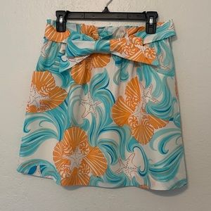 Vintage Lilly Pulitzer silk skirt - like new!